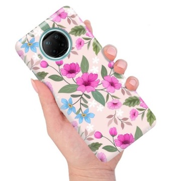 ETUI DO XIAOMI REDMI NOTE 9 5G Kwiaty Flower Wzory