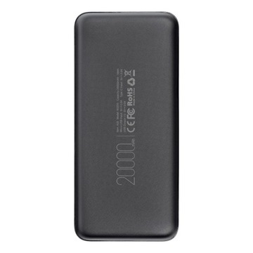 Powerbank VEGER A20 ЗАРЯДНОЕ УСТРОЙСТВО БОЛЬШОЙ ЕМКОСТИ 20000 мАч 2x USB USB Type C LED