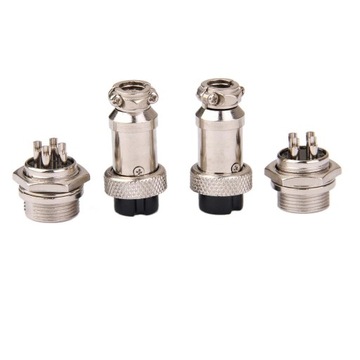 5x2 4-контактных круглых резьбовых разъема