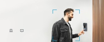 DZWONEK BEZPRZEWODOWY KAMERA WIDEO DOMOFON 3MP 1296P DWUKIERUNKOWA ROZMOWA