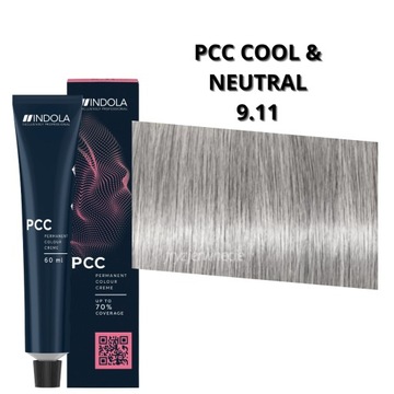 Indola PCC farba do włosów 9.11