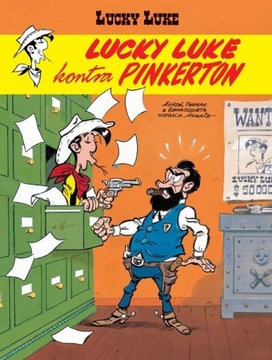 Lucky Luke. Lucky Luke kontra Pinkerton. Tom 74 Praca zbiorowa
