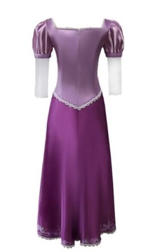 НАРЯД РАПУНЦЕЛЬ КОСПЛЕЙ ПЛАТЬЕ КОСТЮМ ДЛЯ ВЗРОСЛЫХ M/L 164/170 КОМПЛЕКТ