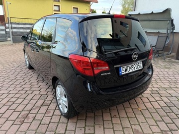 Opel Meriva II Mikrovan 1.4 Twinport ECOTEC 100KM 2011 Opel Meriva TYLKO 132tyśkm 1WŁ Wersja ESSENTIA 2011 Klima 1.4Zwykła Benzyna, zdjęcie 4