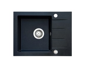 ZLEWOZMYWAK GRANITOWY JEDNOKOMOROWY ICEBERG FOCUS ZFS1411A