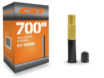 Dętka rowerowa CST 700x25/32 zawór AV 48mm