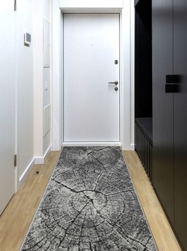 CHODNIK NOWOCZESNY SZARY DYWANOWY GRUBY DYWANIK NA METRY WELTOM PIEŃ 70