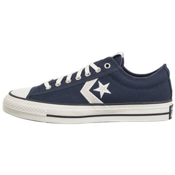 Buty Trampki Męskie Converse Star Player 76 OX White A07518C Granatowe