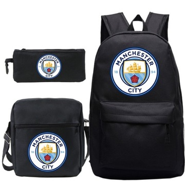 НАБОР РЮКЗАК СУМКА ЧЕХОЛ ДЛЯ КАРАНДА MANCHESTER CITY PATTERNS