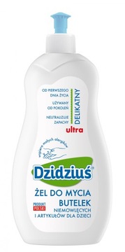 Żel do Mycia Butelek 500ml Dzidziuś