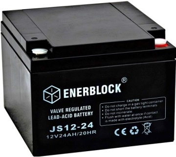 Agm Akumulátor Enerblock JS12-24 12V 24Ah