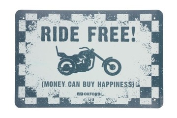 OXFORD RIDE FREE! TABLICZKA WARSZTATOWA GADŻET 20x30cm OX382