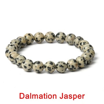 Handmade Elasticity Bracelet 4mm 6mm 8mm 10mm Natural Stone Smooth Round