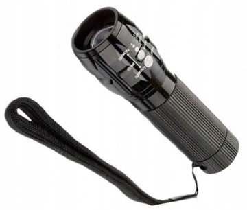 LATARKA TAKTYCZNA LED KIESZONKOWA LAMPA ZOOM MOCNA