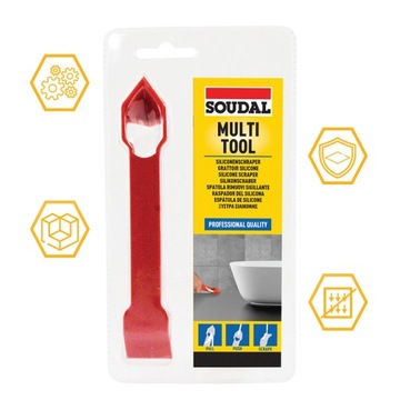 SOUDAL NÓŻ SKROBAK DO USUWANIA SILIKONU MULTI TOOL