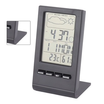 Ekran LCD Cyfrowy Higrometr Termometr pokojowy