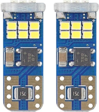W5W LED AMIO CANBUS POSTOJÓWKI 2x KRÓTKIE 12V-24V