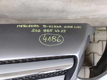 MERCEDES B TŘÍDA W246 FACELIFT NÁRAZNÍK PŘEDNÍ POD 6 PDC 4186