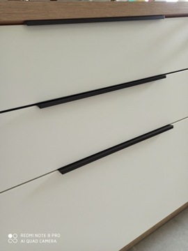 МЕБЕЛЬНАЯ РУЧКА LEO ОВАЛ 96/116MM МАТОВАЯ ЧЕРНАЯ