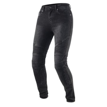 REBELHORN VANDAL LADY DENIM WASHED BLACK Spodnie