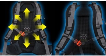 Турист, треккинг, спорт, городской рюкзак. 32L Вентиляционная сетка