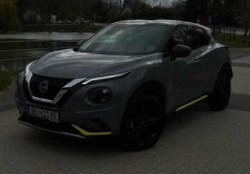Nissan Juke II Crossover 1.0 DIG-T 114KM 2022 Nissan Juke 1.0 benzyna, KIIRO, JAK NOWY Niski Przebieg Benzyna 114KM, zdjęcie 19
