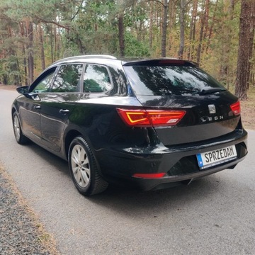 Seat Leon III SC Facelifting 1.2 TSI 110KM 2017 Seat Leon Seat Leon III 1.2 CarPlay Navi Radar Jeden Wlasciciel Serwis ASO, zdjęcie 10