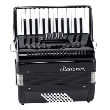 Фортепианный аккордеон Startone 48 Black MKII