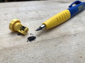 Ołówek budowlany stolarski automatyczny znacznik DRY 2in1 Bleispitz