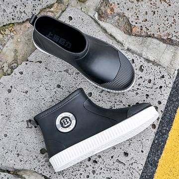 НОВЫЕ МУЖСКИЕ УТЕПЛЕННЫЕ, СЪЕМНЫЕ КОРОТКИЕ РЕЗИНОВЫЕ БОТИНКИ 41