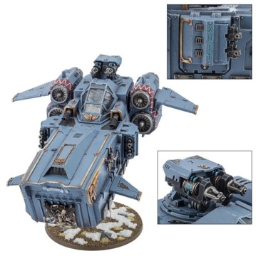 Warhammer 40k Space Wolves Боевой корабль Штормовой Клык