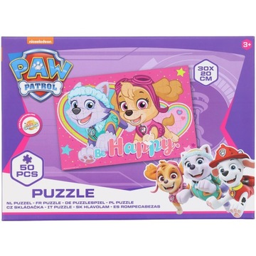 PUZZLE PSI PATROL PODWÓJNY NADRUK 50 ELEMENTÓW 140