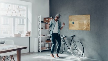 Магнитная плата для магнитов металлические доски, твердое дерево 90x60 см + халява