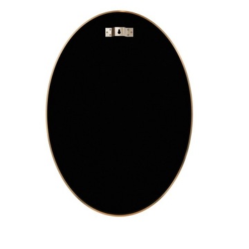 НАСТЕННОЕ ЗЕРКАЛО, ОВАЛ, ЗОЛОТАЯ МЕТАЛЛИЧЕСКАЯ РАМА, ЛОФТ ДЛЯ СПАЛЬНИ, ГОСТИНОЙ, ВАННОЙ КОМНАТЫ