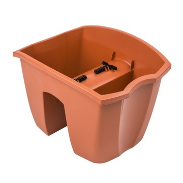 Donica Doniczka balkonowa CROWN DCRO240 Terakota