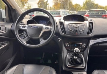 Ford Kuga II SUV 1.6 EcoBoost 150KM 2014 Ford Kuga 1.6B 150KM tytanium stan bdb polskora 1.6 Benzyna 150KM, zdjęcie 24