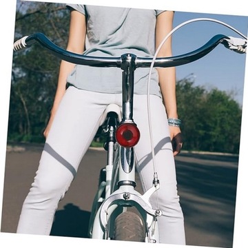 МОЩНЫЙ СВЕТОДИОДНЫЙ ЗАДНИЙ ВЕЛОСИПЕДНЫЙ ФОНАРЬ, КРУГЛЫЙ, ВОДОНЕПРОНИЦАЕМЫЙ