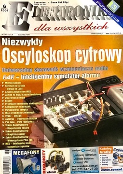 6/2007 ELEKTRONIKA OSCYLOSKOP CYFROWY WZMACNIACZ