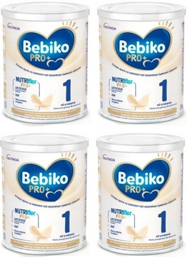 BEBIKO PRO+ 1 MLEKO POCZĄTKOWE 0-6m 4x700g 4PAK