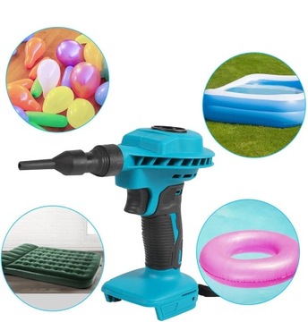 ПОРТАТИВНЫЙ НАСОС ДЛЯ МАТРАСОВ НА АККУМУЛЯТОРЕ 21 В + 2 АККУМУЛЯТОРА