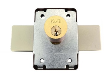 НАВЕРХНИЙ ЗАМОК ДЛЯ ДВЕРЕЙ KOWAL КОРИЧНЕВЫЙ СЕРИЯ 140 ММ