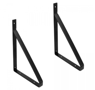 Wspornik podpórka półki ściennej, wsporniki pod półkę loft 30 x 22 x 2,5 cm