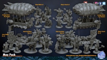 Deep Watch CMD - DL Miniatures - 3D-печать