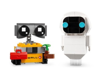 Оригинальный LEGO BrickHeadz 40619 EVE and WALL-E New Best в подарок