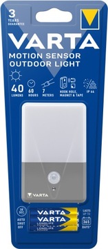 LAMPA MOTION SENSOR OUTDOOR LIGHT VARTA