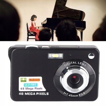 APARAT CYFROWY 48MP 8X HD 128GB WODOODPORNY