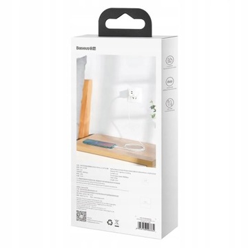 Кабель Micro USB-USB Baseus 2.1A 1,5 м 2 шт.