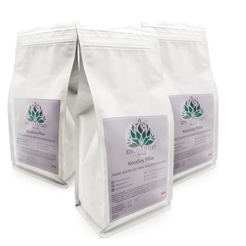 Wosk Sojowy KeraSoy Pillar do świec wolnostojących naturalny Enchanted -3kg