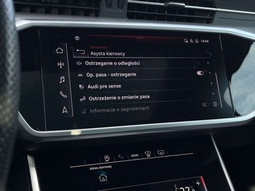 Audi A6 C8 Limousine 2.0 45 TFSI 265KM 2022 Audi A6 Limousine Gwrancja VAT 23 S line Panorama Head Up ACC, zdjęcie 37