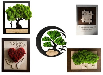 ПОДАРОК ​​НА ДЕНЬ МАТЕРИ МОСС БОНСАЙ ДЕРЕВО 50